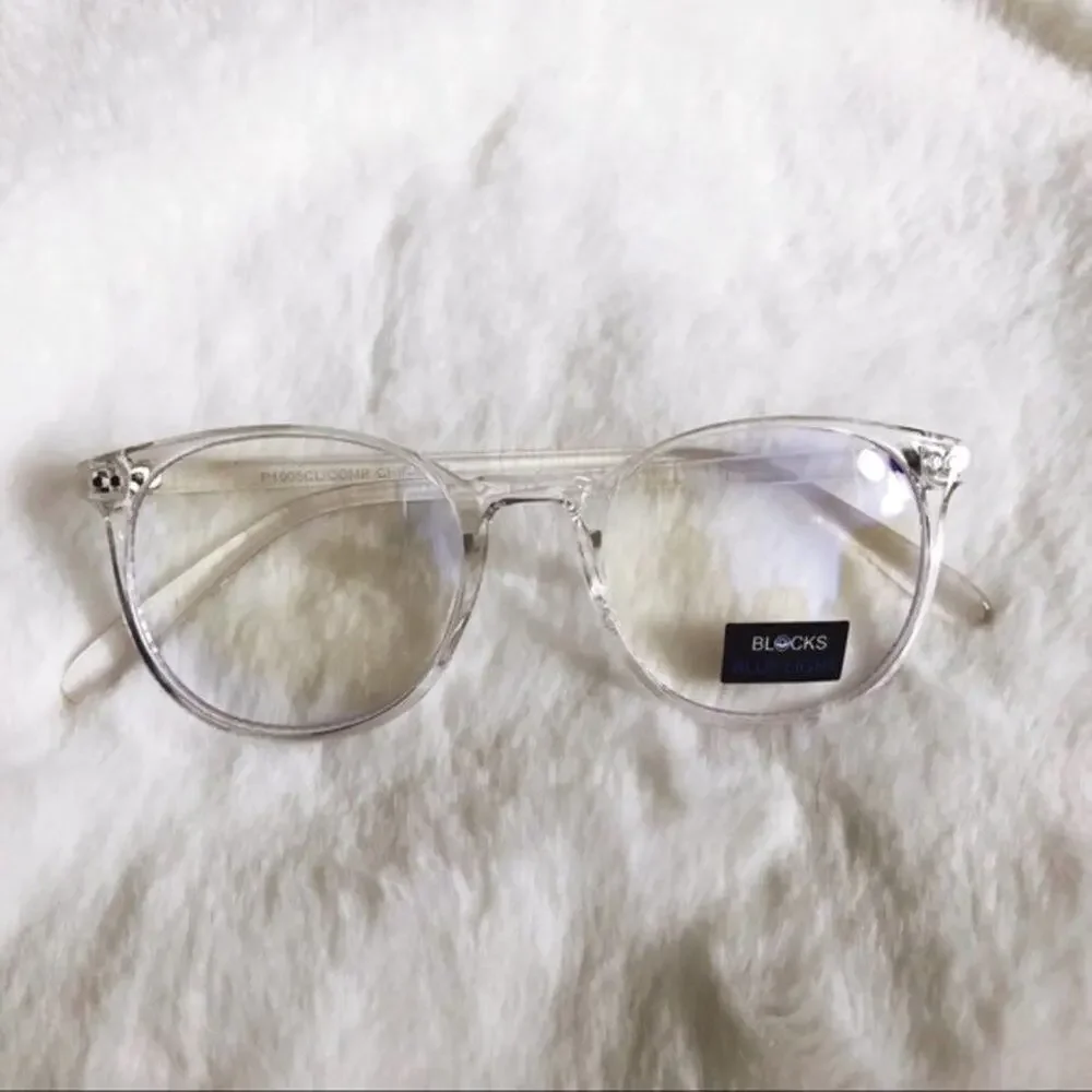 Tori Clear Computer Blue Light Glasses